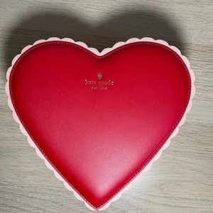 Kate Spade candy heart read purse crossbody bag